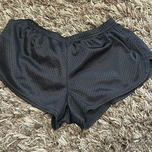 black Soffe shorts
